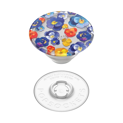 PopSockets Plant-Based Phone Grip - Pansy Raid