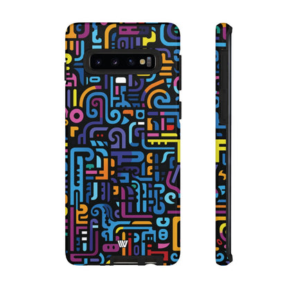 NEON GLYPHS | Tough Phone Case