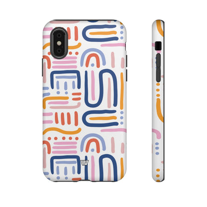 MEMPHIS BOLD LINES | Tough Phone Case