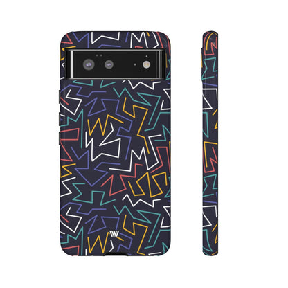 ZIGZAG NIGHT | Tough Phone Case